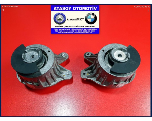 MERCEDES W205 C180 MOTOR KULAĞI SOL 2052400200 A2052400200 MLM3618760232L SAĞ 2052400300 A2052400300 R3618761231MLM W205 C180D MOTOR KULAĞI L 2052406417 A2052406417 R 2052406517 W205 C250 L 2052406217  R 2052406317